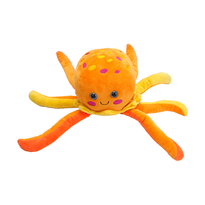 Gelbe Oktopus-Plüschtiere, Meereslebewesen-Plüschtier