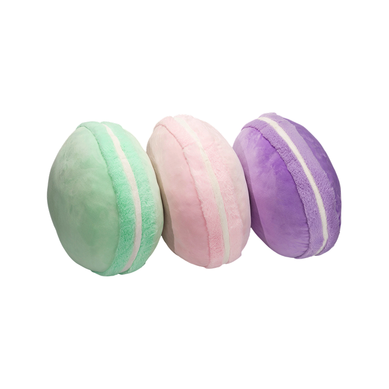 Macaron-Plüschkissen