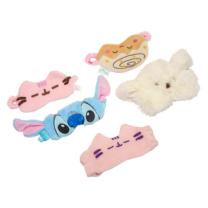 Flauschige Augenmasken im Tierdesign
