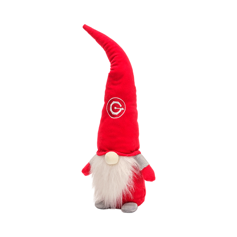 Weihnachtszwergspielzeug mit roter Mütze
