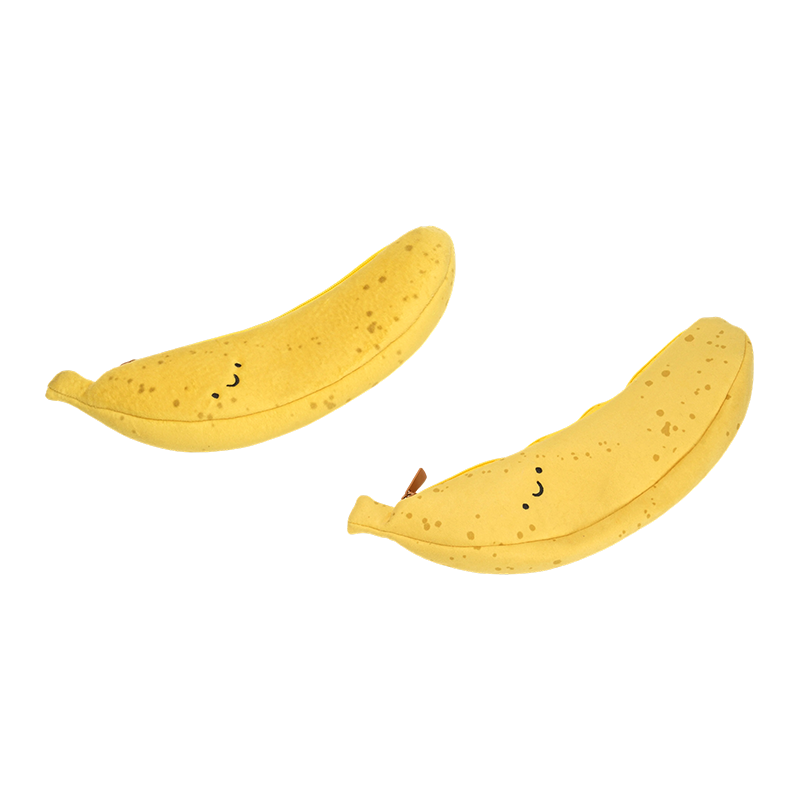 Gelbes Werbespielzeug in Bananenform