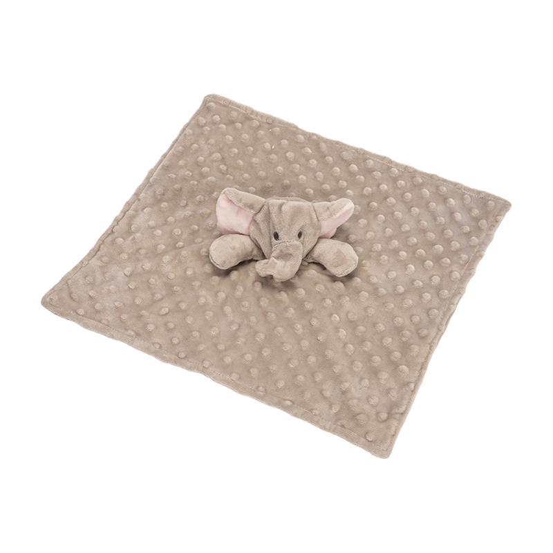 Kuscheldecke für Babys mit Elefantenkopf